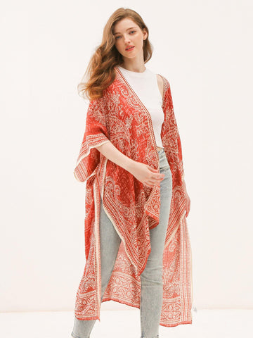 Deserted Island Kimono - Shopmossrose